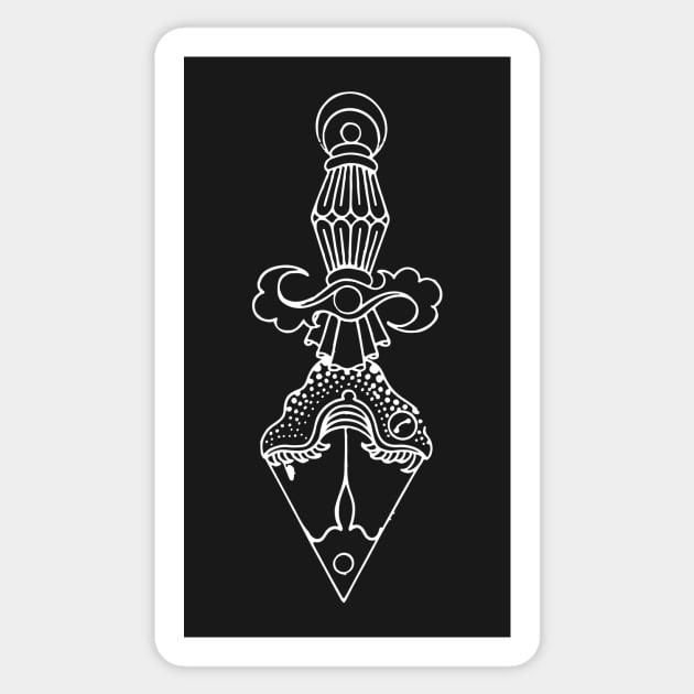 dagger tattoo Sticker by HAUS